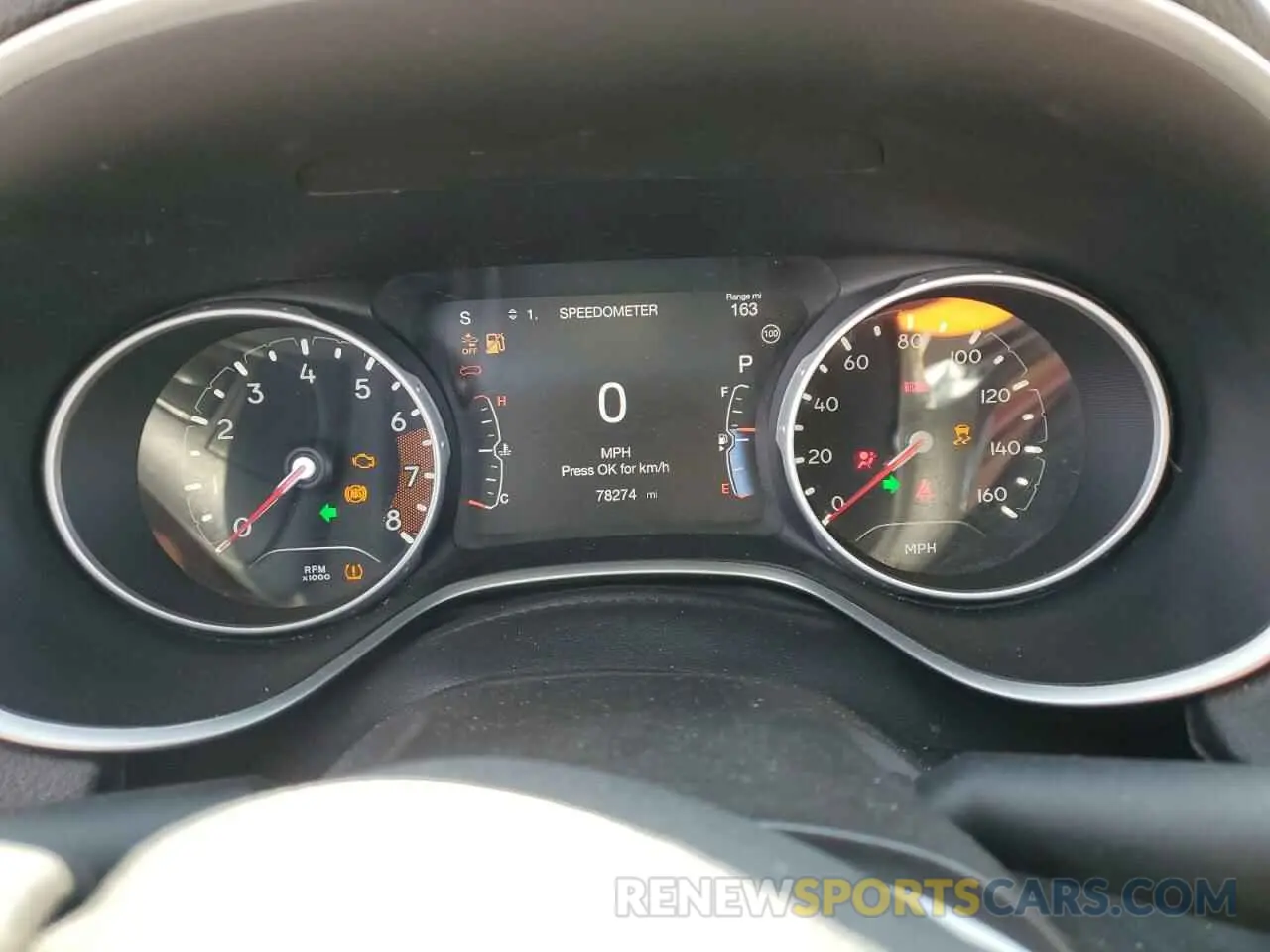 9 Photograph of a damaged car 3C4NJCCB5MT559344 JEEP COMPASS 2021