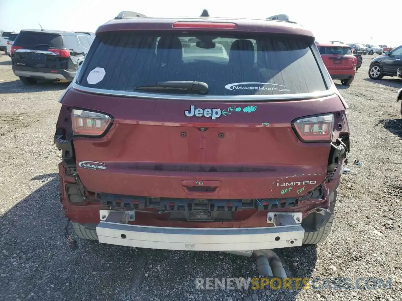 6 Photograph of a damaged car 3C4NJCCB8MT580429 JEEP COMPASS 2021