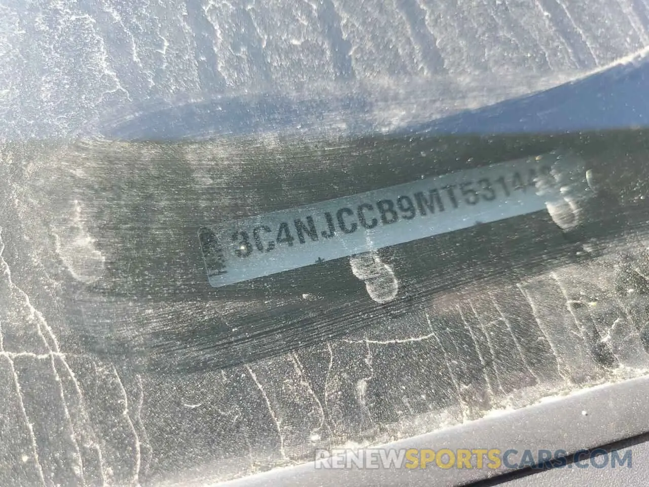 14 Photograph of a damaged car 3C4NJCCB9MT531448 JEEP COMPASS 2021