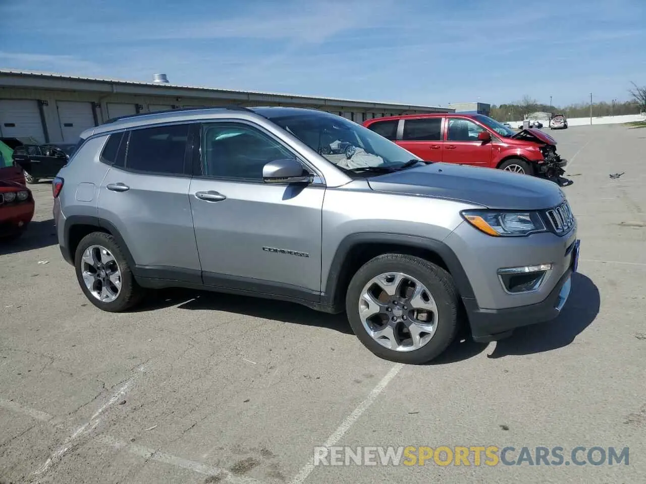 4 Photograph of a damaged car 3C4NJCCB9MT531448 JEEP COMPASS 2021