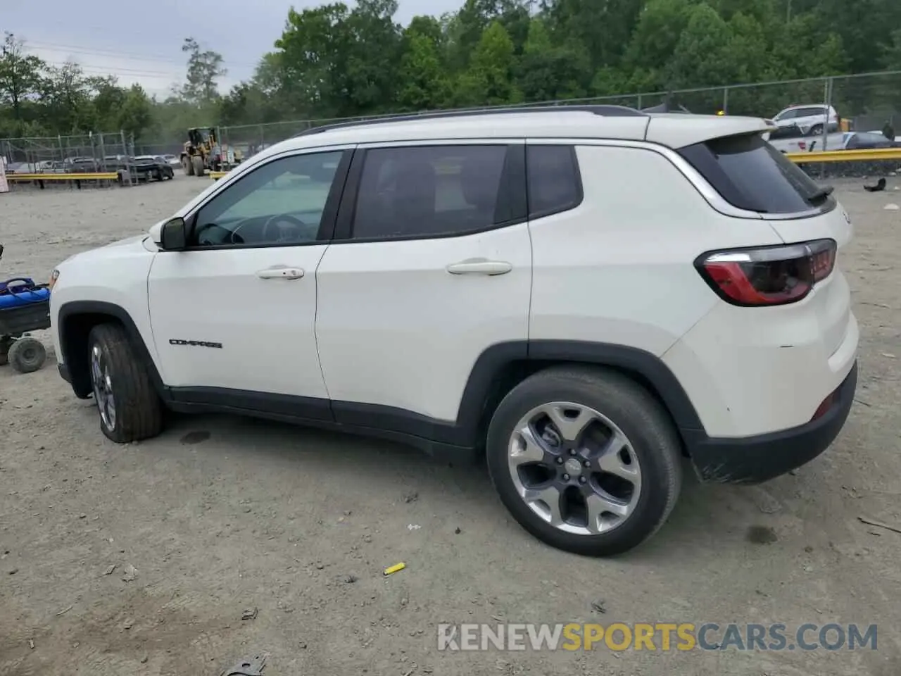 2 Photograph of a damaged car 3C4NJCCBXMT573465 JEEP COMPASS 2021