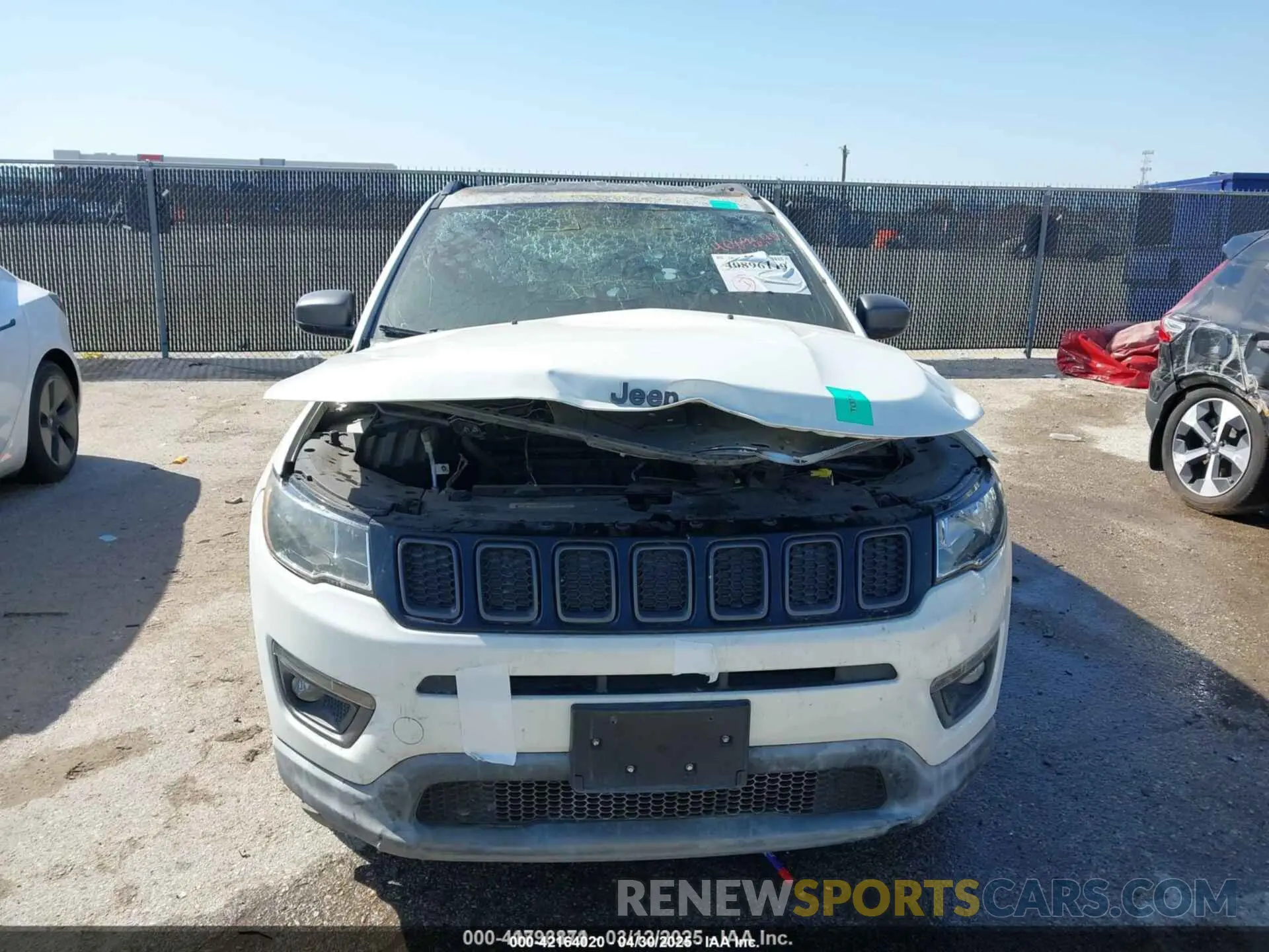 11 Photograph of a damaged car 3C4NJCEB0MT545770 JEEP COMPASS 2021