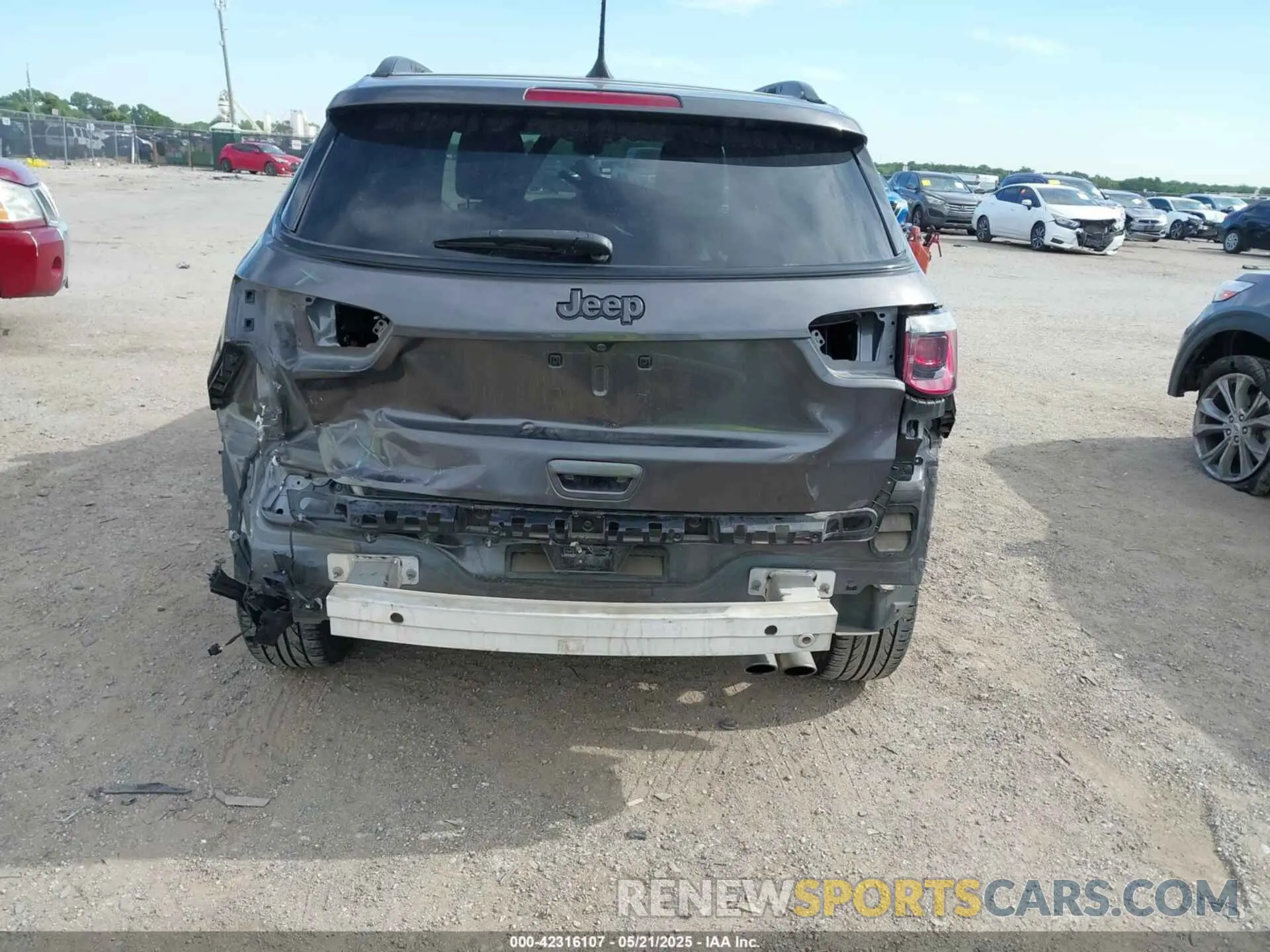6 Photograph of a damaged car 3C4NJCEB0MT604218 JEEP COMPASS 2021