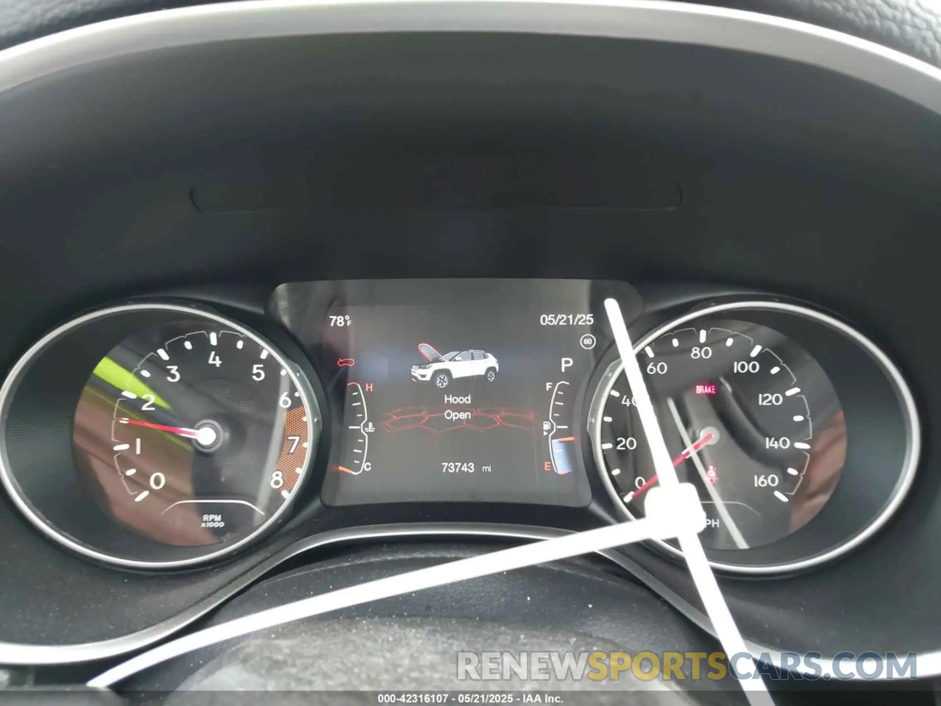7 Photograph of a damaged car 3C4NJCEB0MT604218 JEEP COMPASS 2021