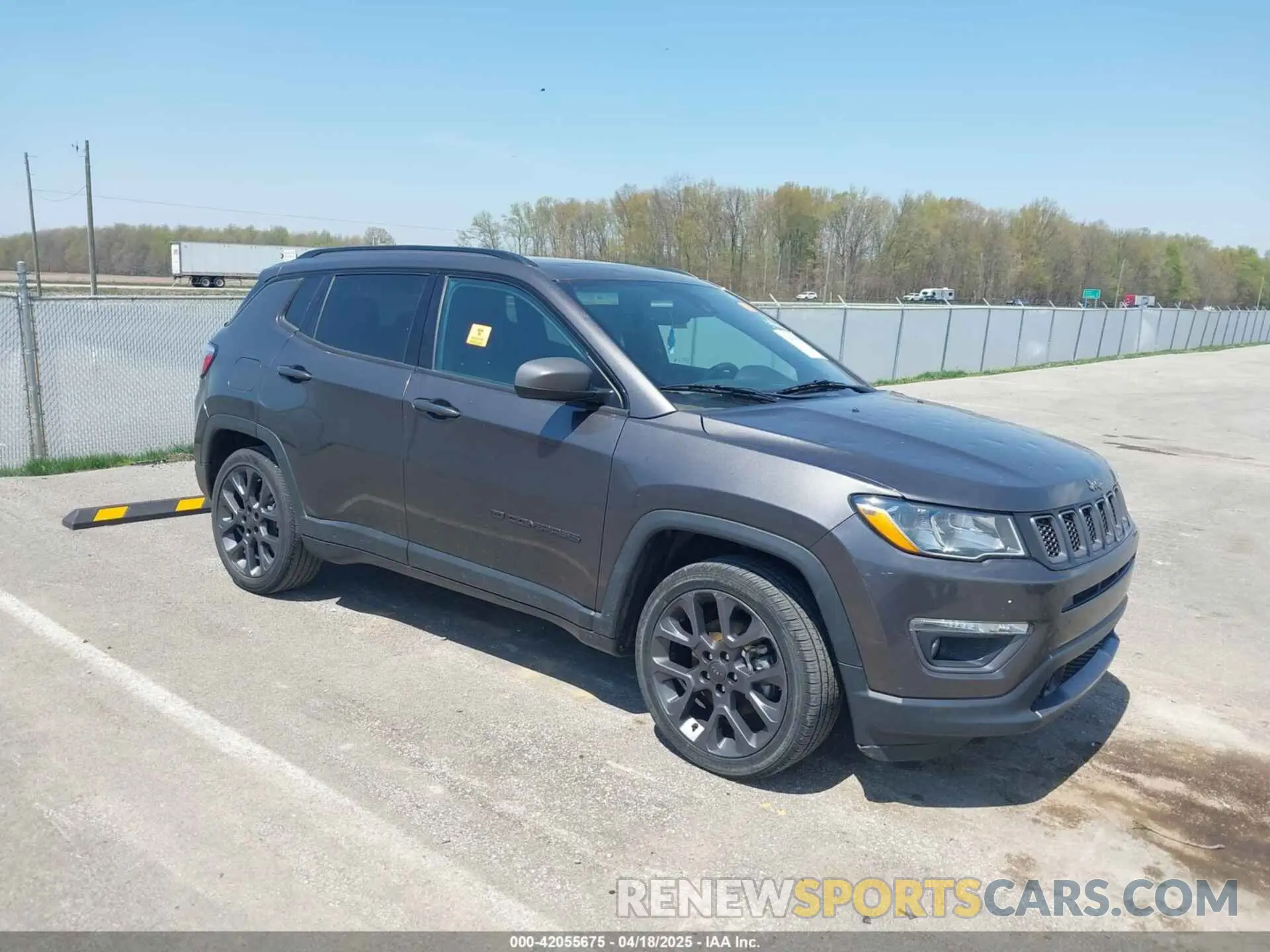 1 Photograph of a damaged car 3C4NJCEB1MT548631 JEEP COMPASS 2021