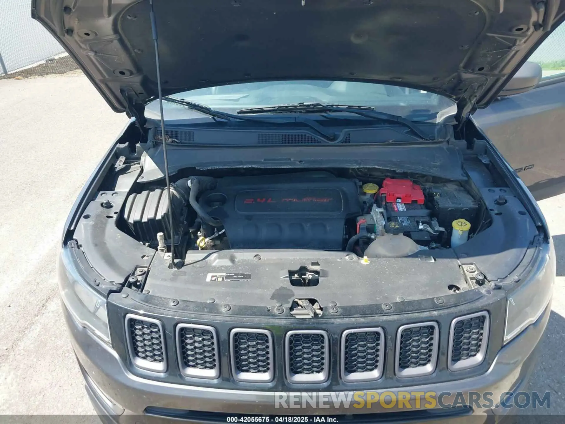 10 Photograph of a damaged car 3C4NJCEB1MT548631 JEEP COMPASS 2021
