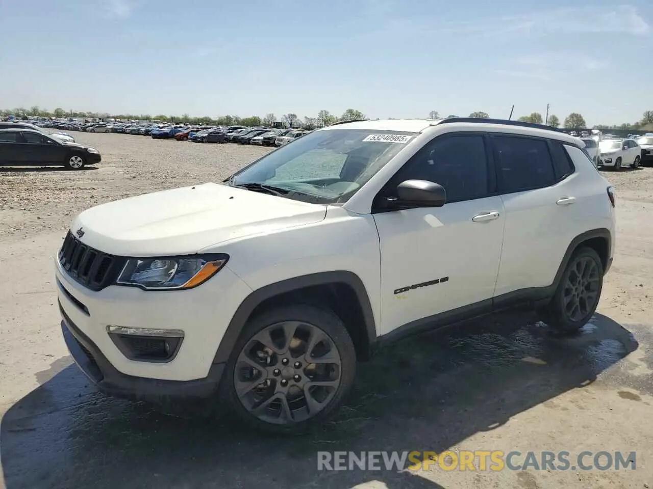1 Photograph of a damaged car 3C4NJCEB3MT538389 JEEP COMPASS 2021