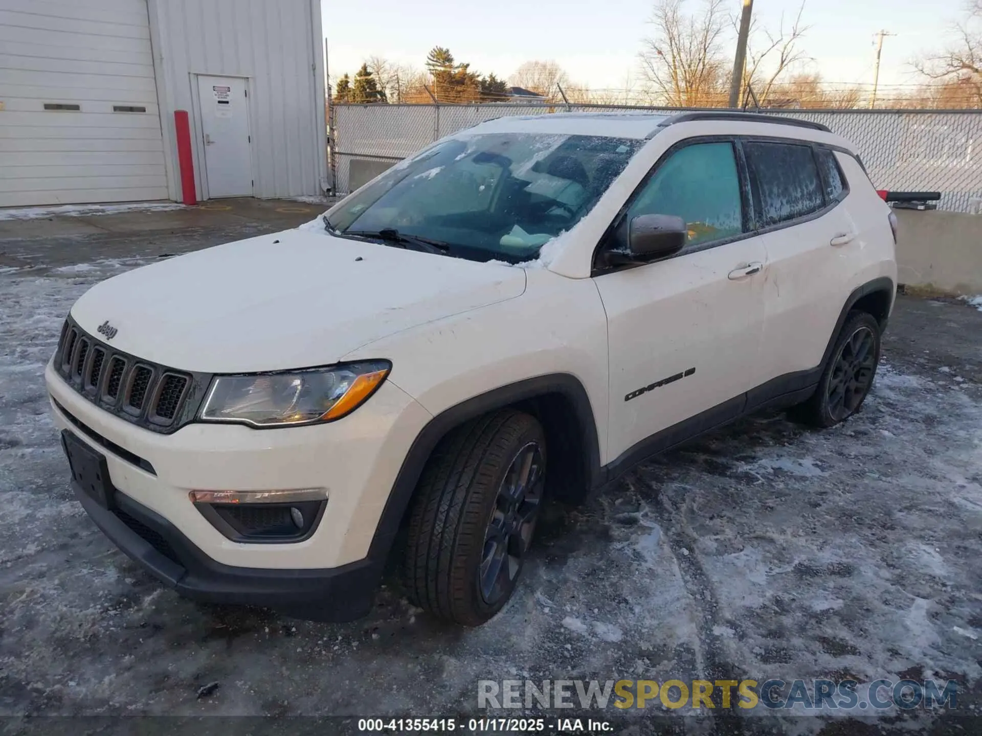 2 Photograph of a damaged car 3C4NJCEB4MT518183 JEEP COMPASS 2021
