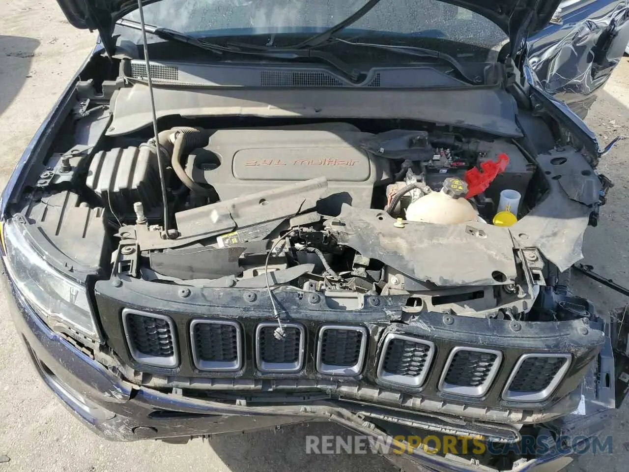 12 Photograph of a damaged car 3C4NJCEB4MT531712 JEEP COMPASS 2021