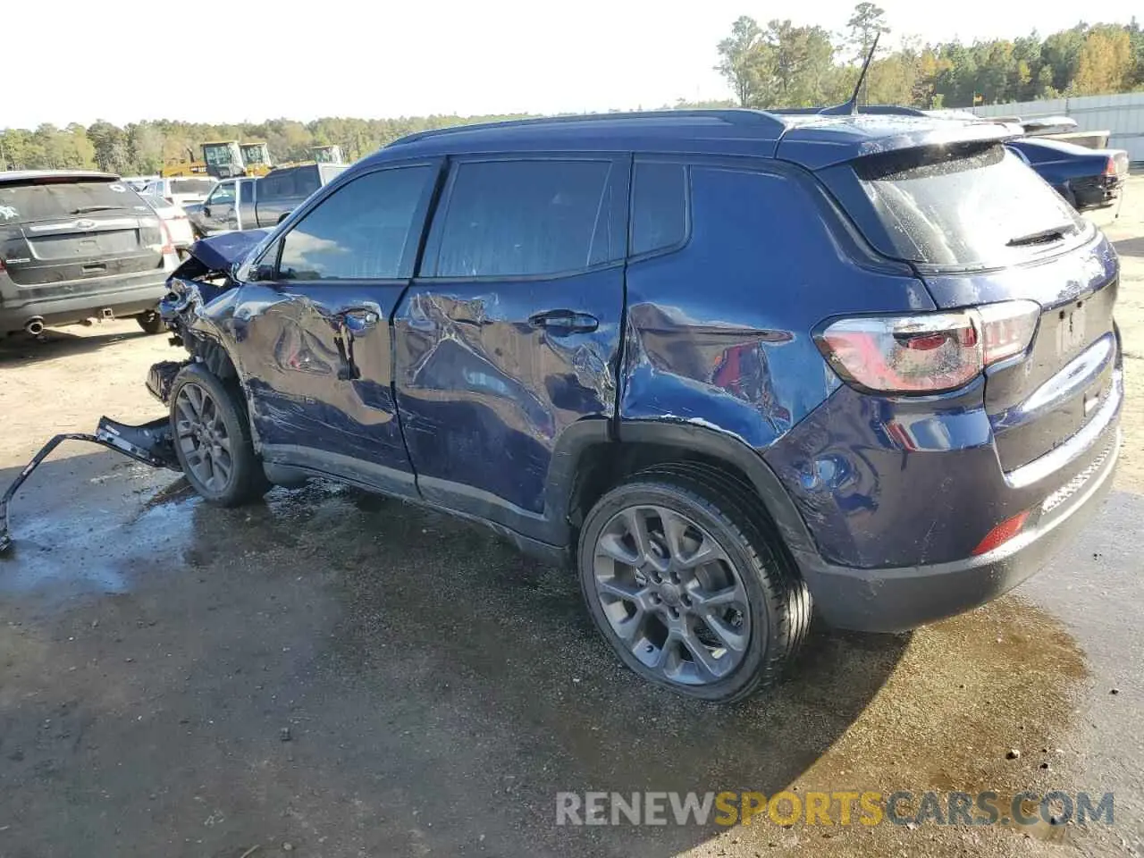 2 Photograph of a damaged car 3C4NJCEB4MT531712 JEEP COMPASS 2021