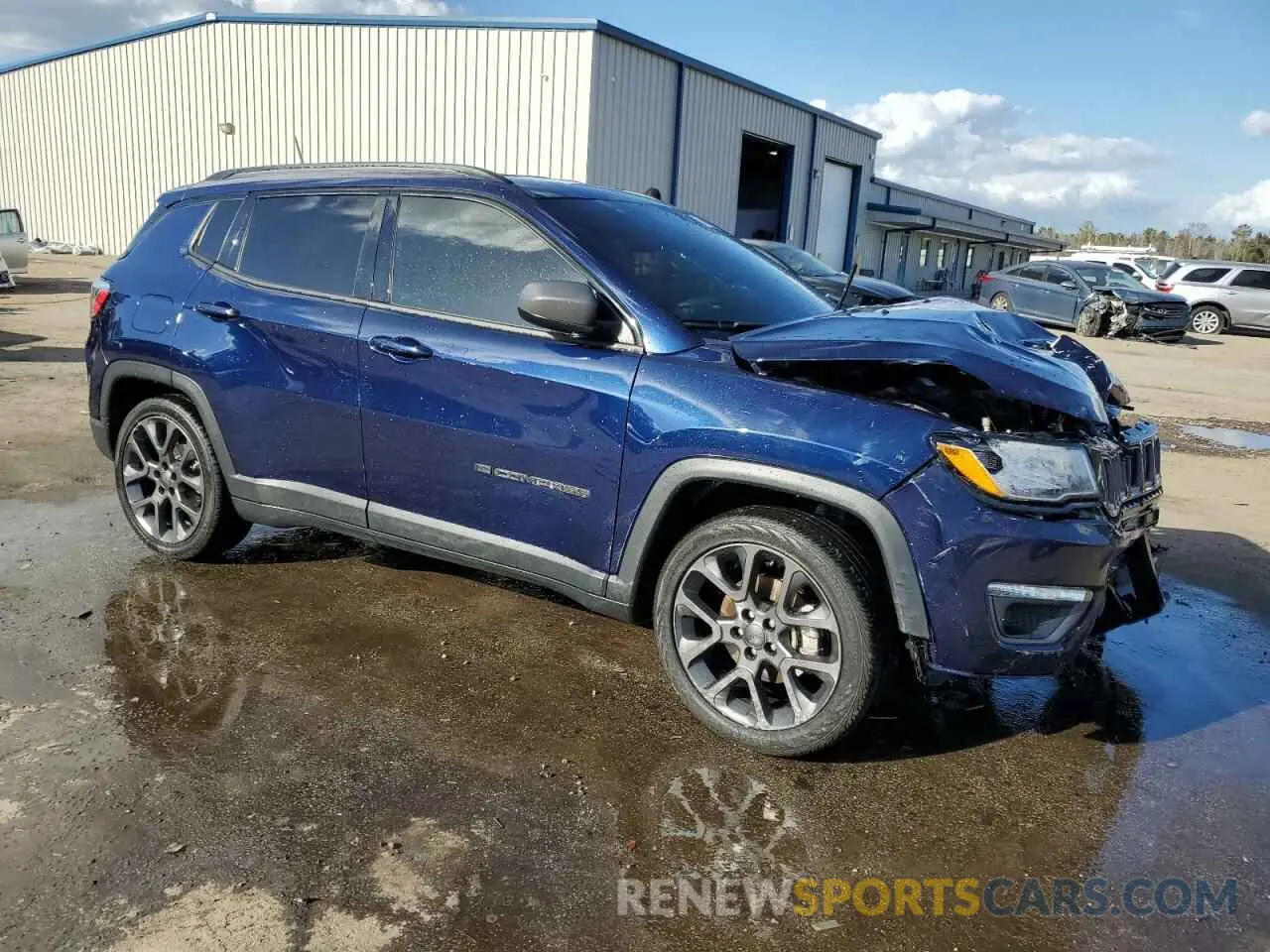 4 Photograph of a damaged car 3C4NJCEB4MT531712 JEEP COMPASS 2021