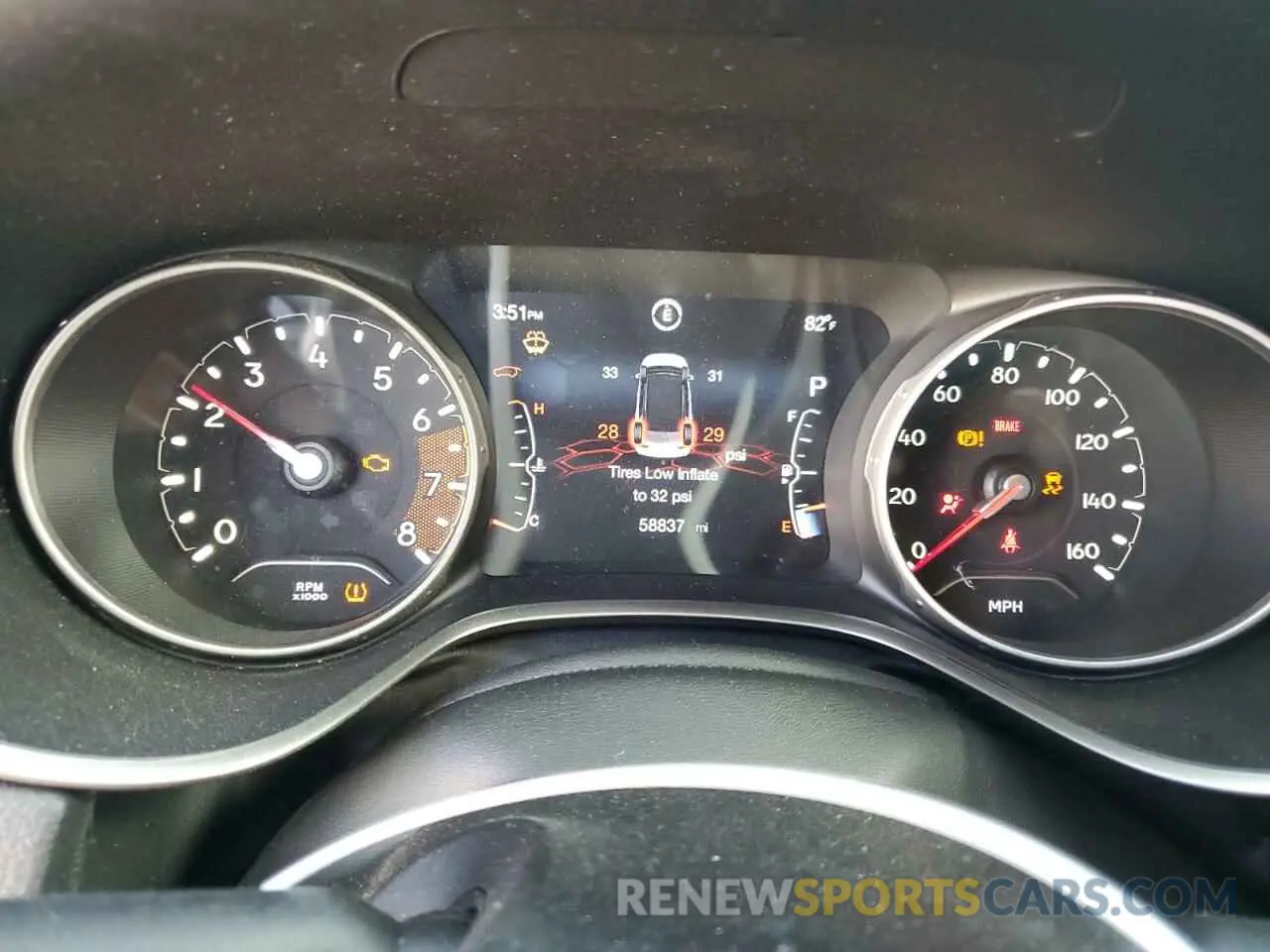 9 Photograph of a damaged car 3C4NJCEB4MT531712 JEEP COMPASS 2021