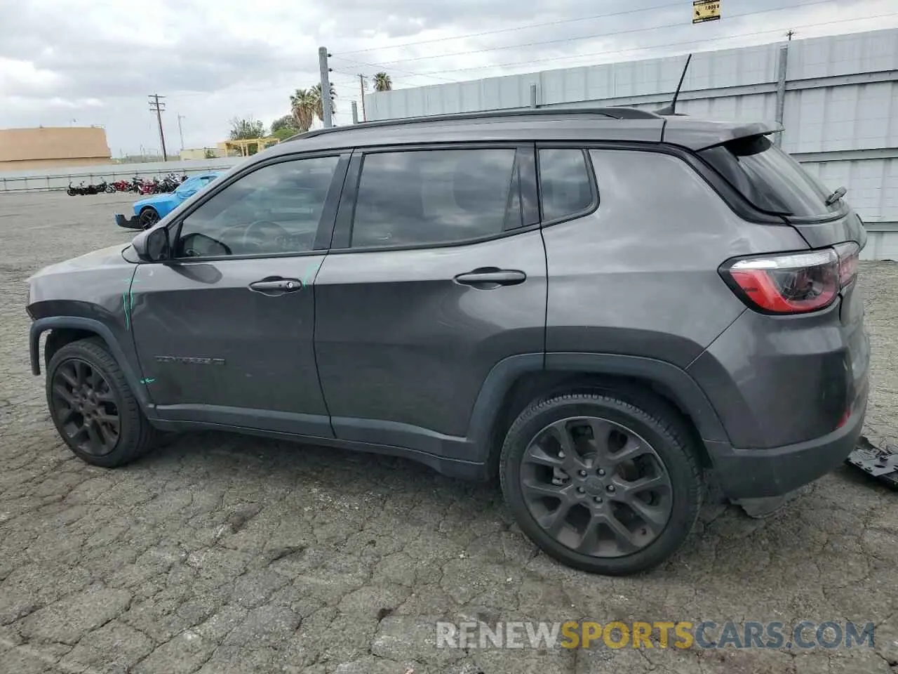2 Photograph of a damaged car 3C4NJCEB4MT548722 JEEP COMPASS 2021