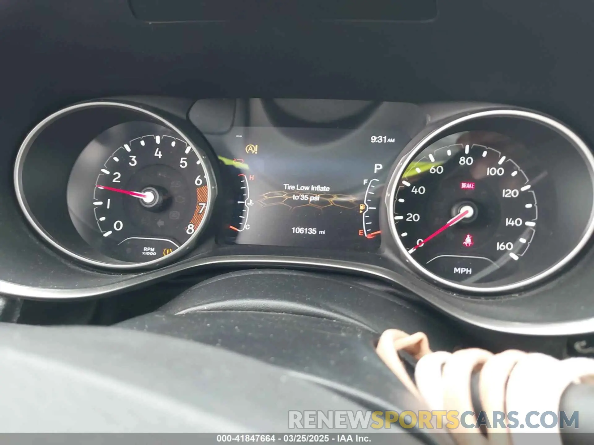 7 Photograph of a damaged car 3C4NJCEB4MT577055 JEEP COMPASS 2021
