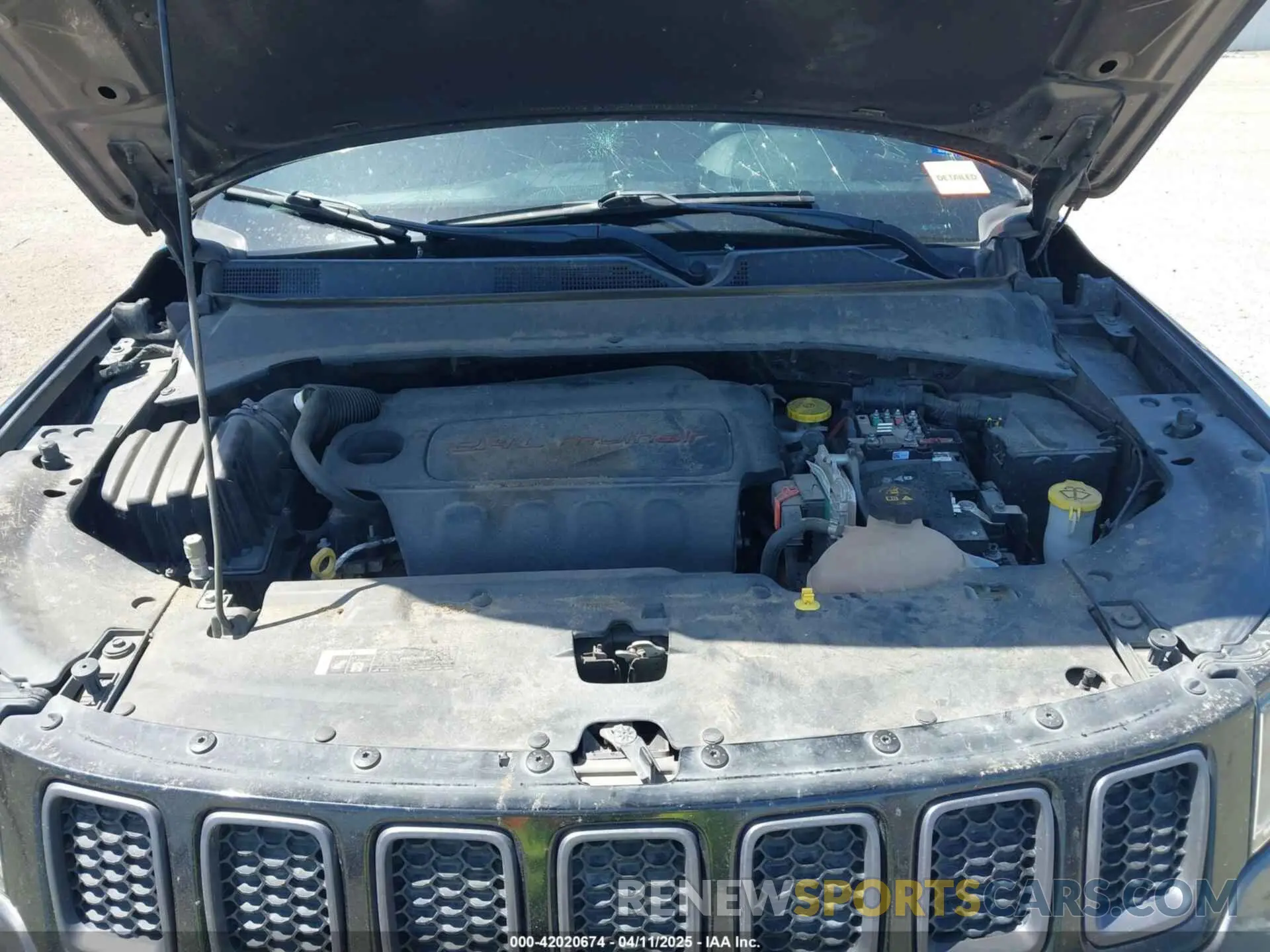 10 Photograph of a damaged car 3C4NJCEB6MT518282 JEEP COMPASS 2021