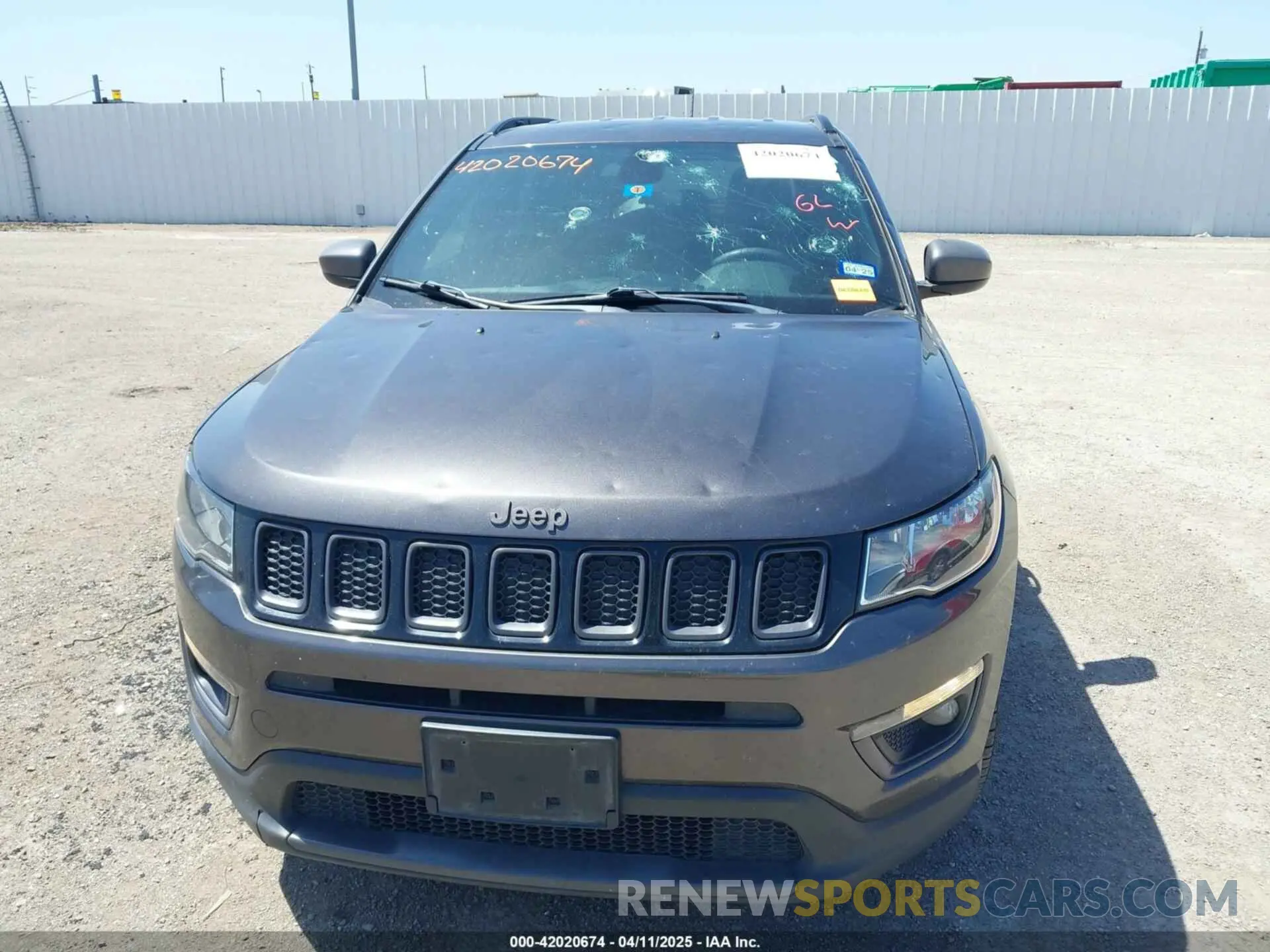 6 Photograph of a damaged car 3C4NJCEB6MT518282 JEEP COMPASS 2021