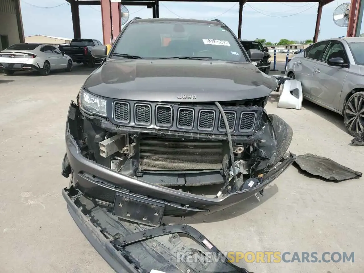 5 Photograph of a damaged car 3C4NJCEB6MT522753 JEEP COMPASS 2021