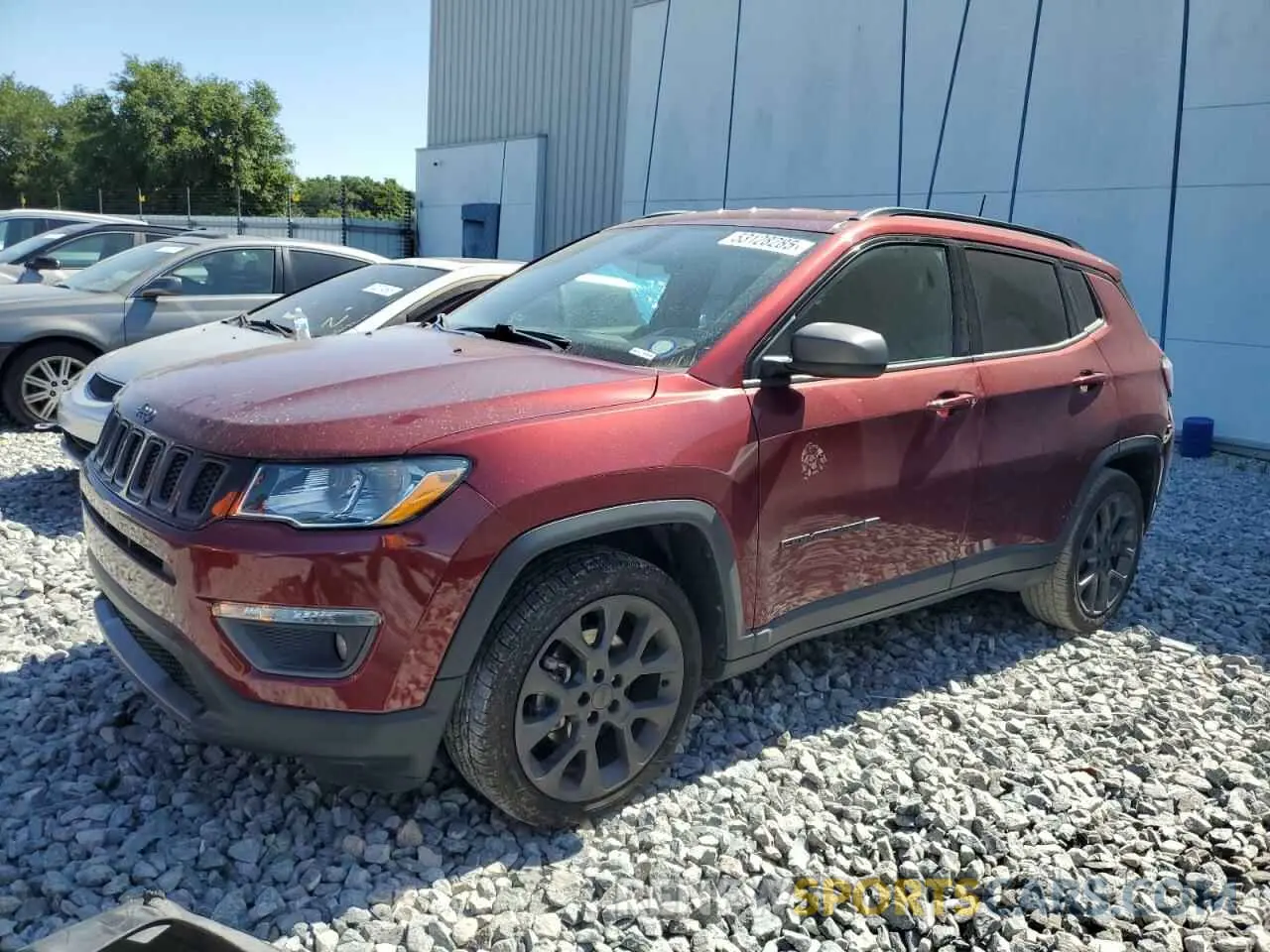 1 Photograph of a damaged car 3C4NJCEB6MT532733 JEEP COMPASS 2021