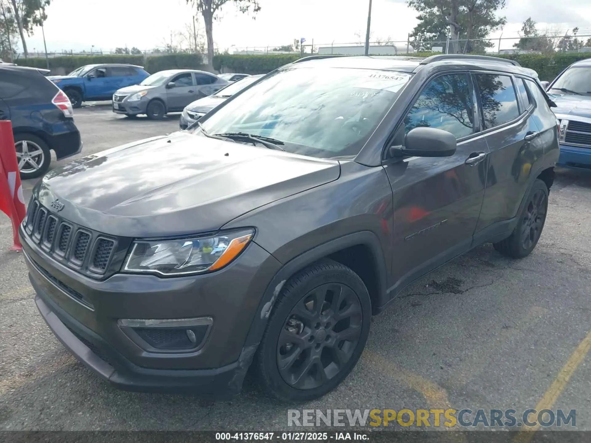 2 Photograph of a damaged car 3C4NJCEB7MT596909 JEEP COMPASS 2021
