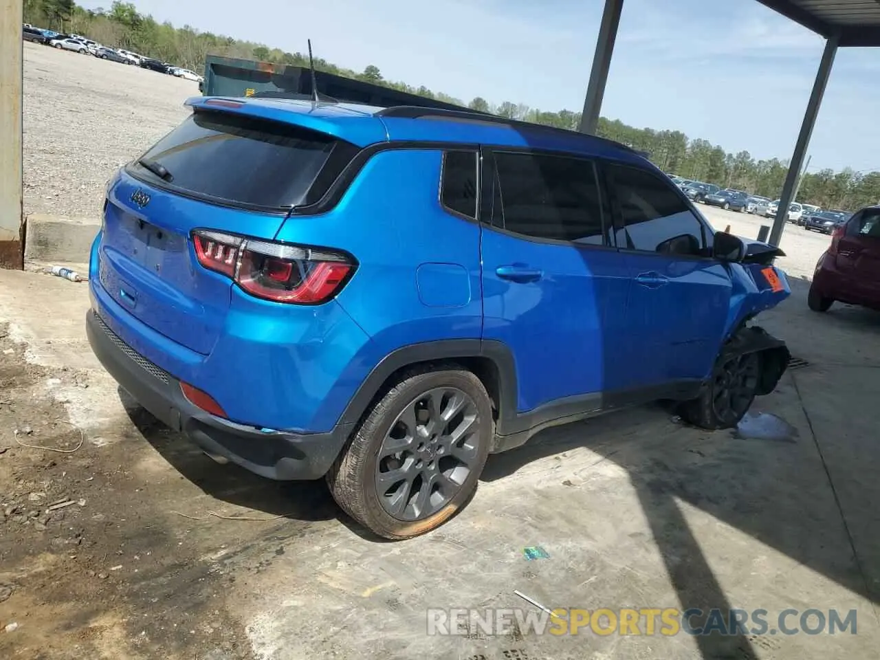 3 Photograph of a damaged car 3C4NJCEB8MT549145 JEEP COMPASS 2021