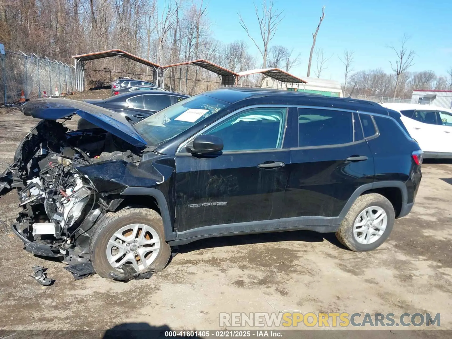 14 Photograph of a damaged car 3C4NJDAB0MT556781 JEEP COMPASS 2021