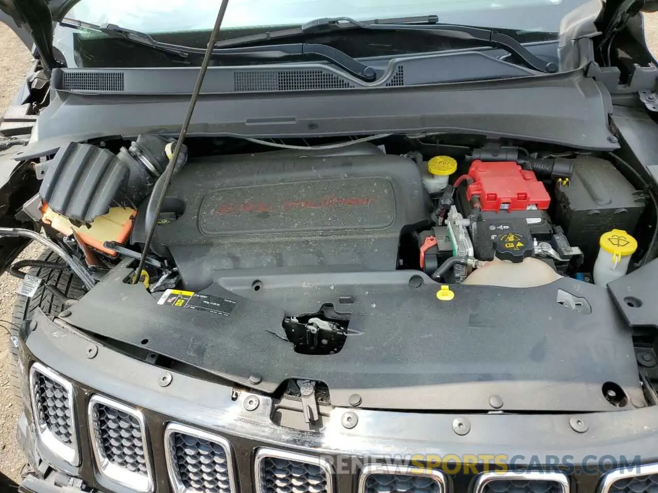 12 Photograph of a damaged car 3C4NJDAB0MT591580 JEEP COMPASS 2021