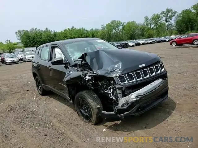 14 Photograph of a damaged car 3C4NJDAB0MT591580 JEEP COMPASS 2021