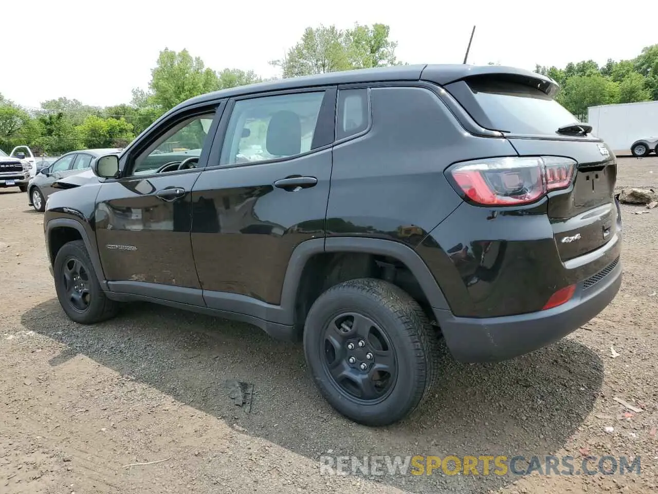 2 Photograph of a damaged car 3C4NJDAB0MT591580 JEEP COMPASS 2021