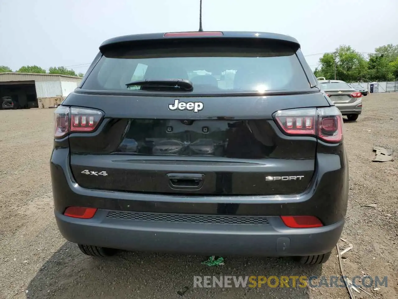 6 Photograph of a damaged car 3C4NJDAB0MT591580 JEEP COMPASS 2021