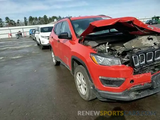 11 Photograph of a damaged car 3C4NJDAB1MT500431 JEEP COMPASS 2021