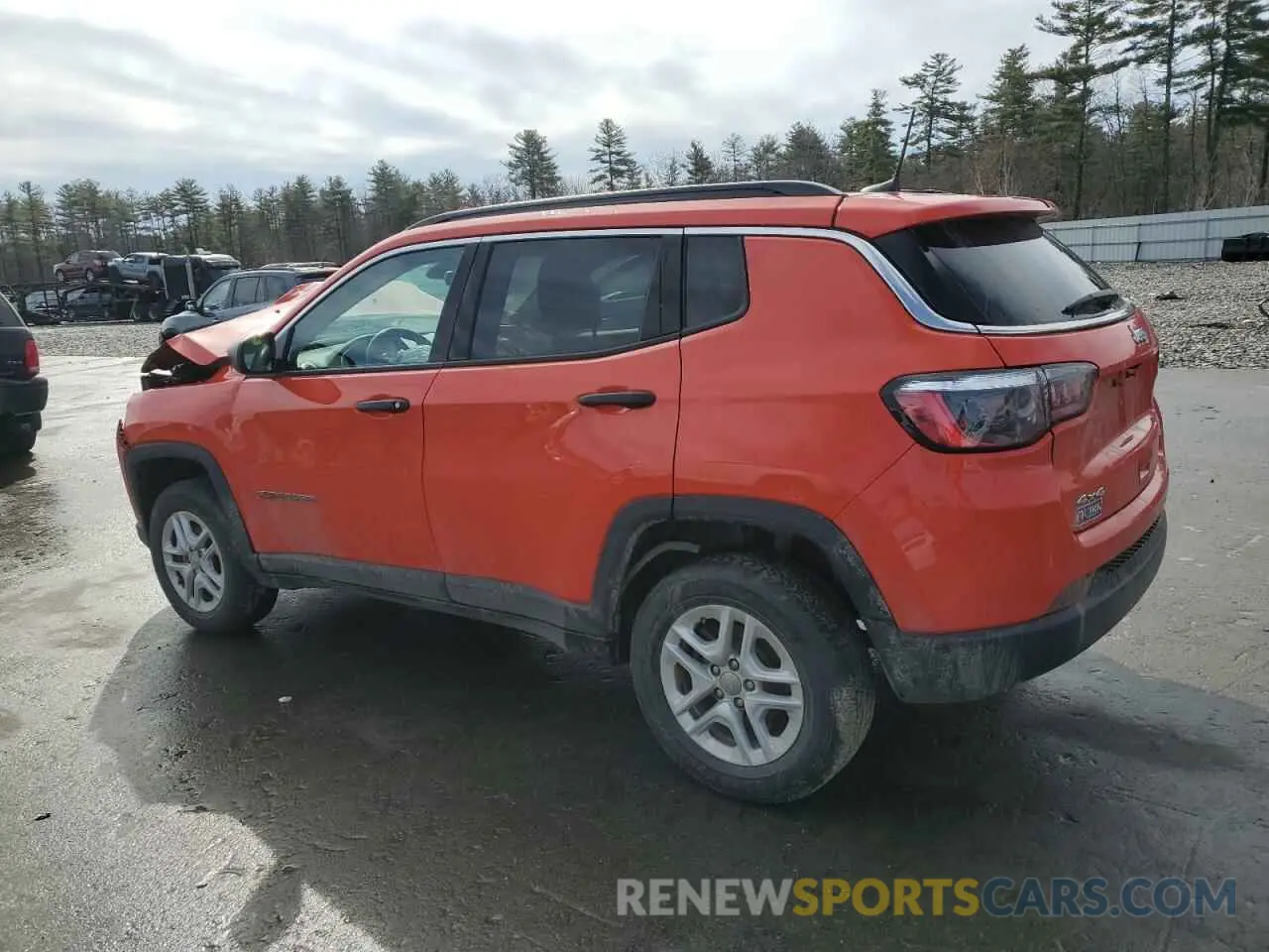 2 Photograph of a damaged car 3C4NJDAB1MT500431 JEEP COMPASS 2021