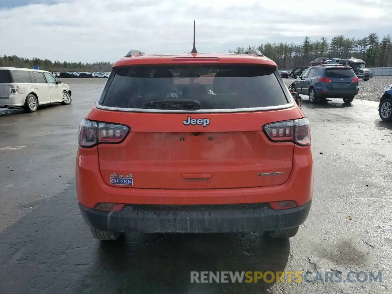 6 Photograph of a damaged car 3C4NJDAB1MT500431 JEEP COMPASS 2021