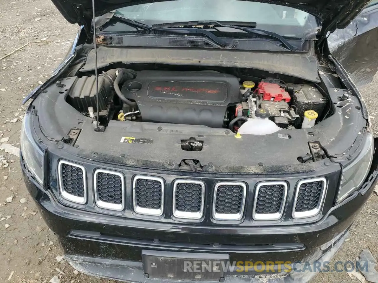 12 Photograph of a damaged car 3C4NJDAB2MT572027 JEEP COMPASS 2021