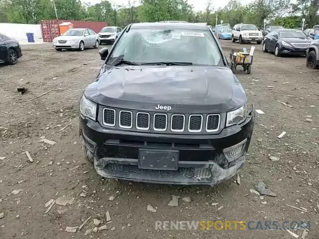 14 Photograph of a damaged car 3C4NJDAB2MT572027 JEEP COMPASS 2021