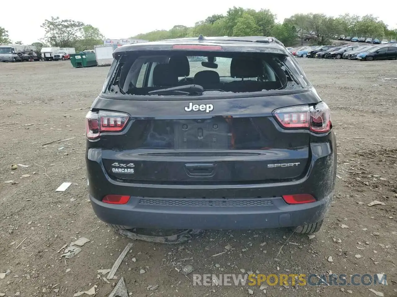 6 Photograph of a damaged car 3C4NJDAB2MT572027 JEEP COMPASS 2021