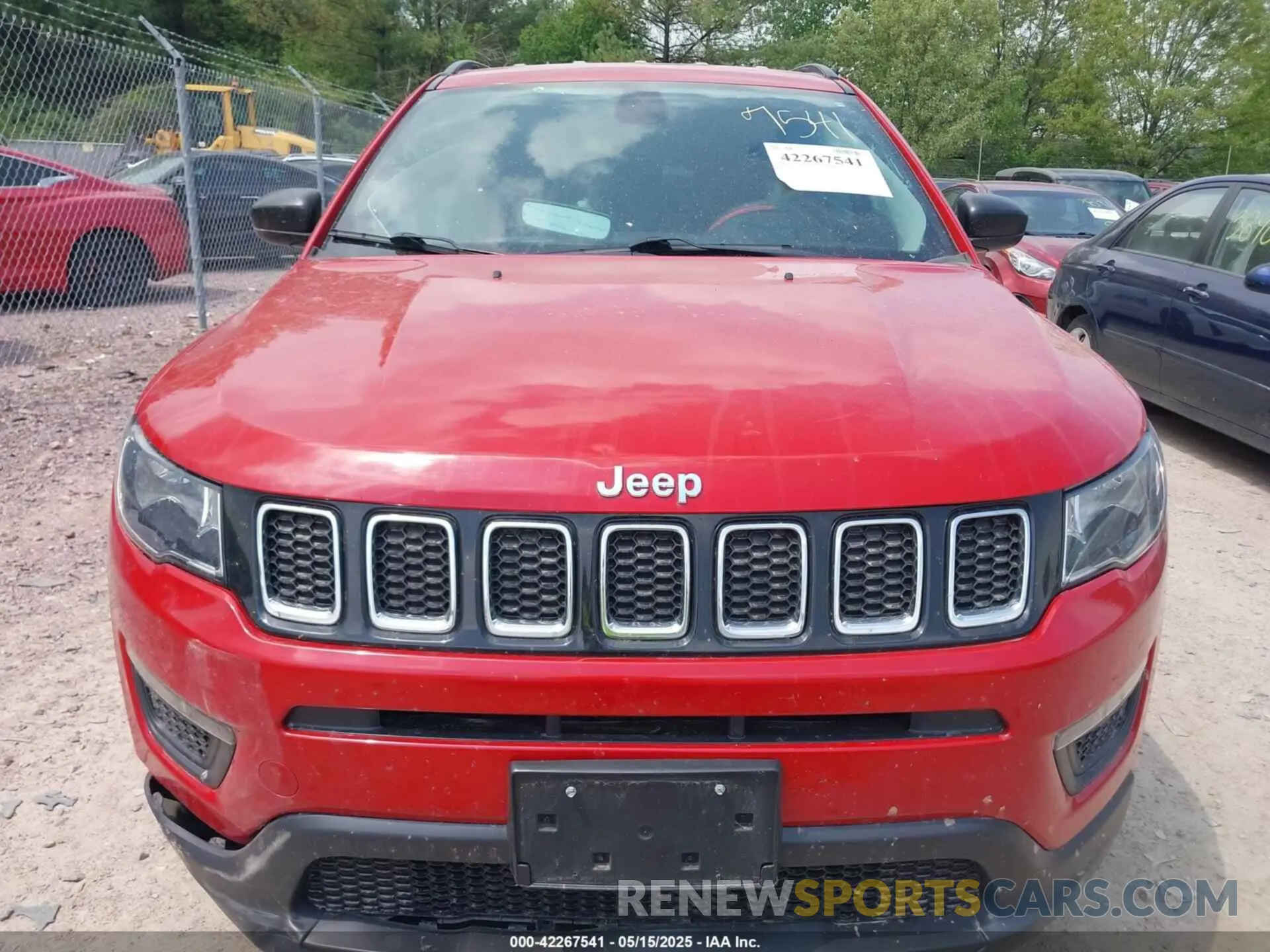 11 Photograph of a damaged car 3C4NJDAB6MT525308 JEEP COMPASS 2021