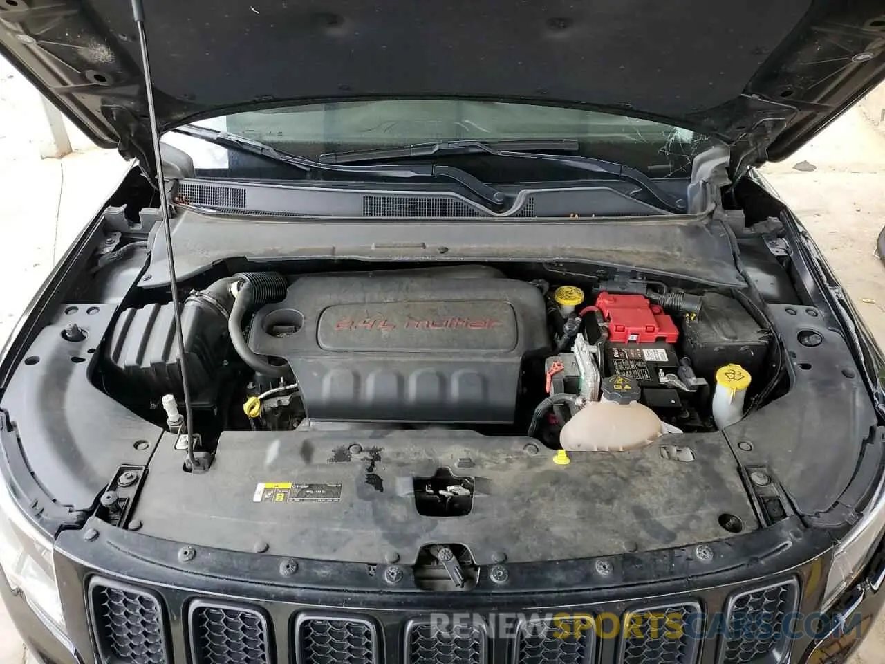 11 Photograph of a damaged car 3C4NJDAB6MT584116 JEEP COMPASS 2021