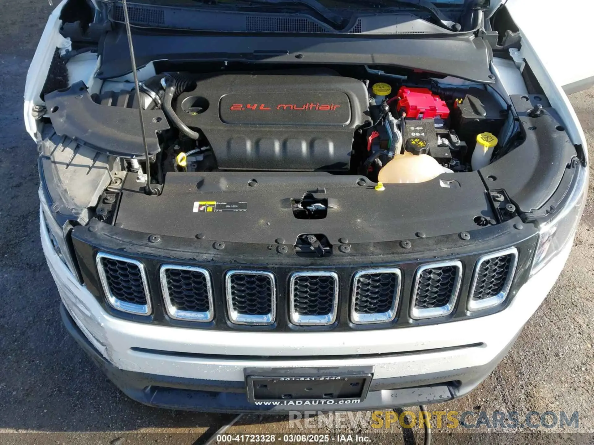 10 Photograph of a damaged car 3C4NJDAB7MT510591 JEEP COMPASS 2021