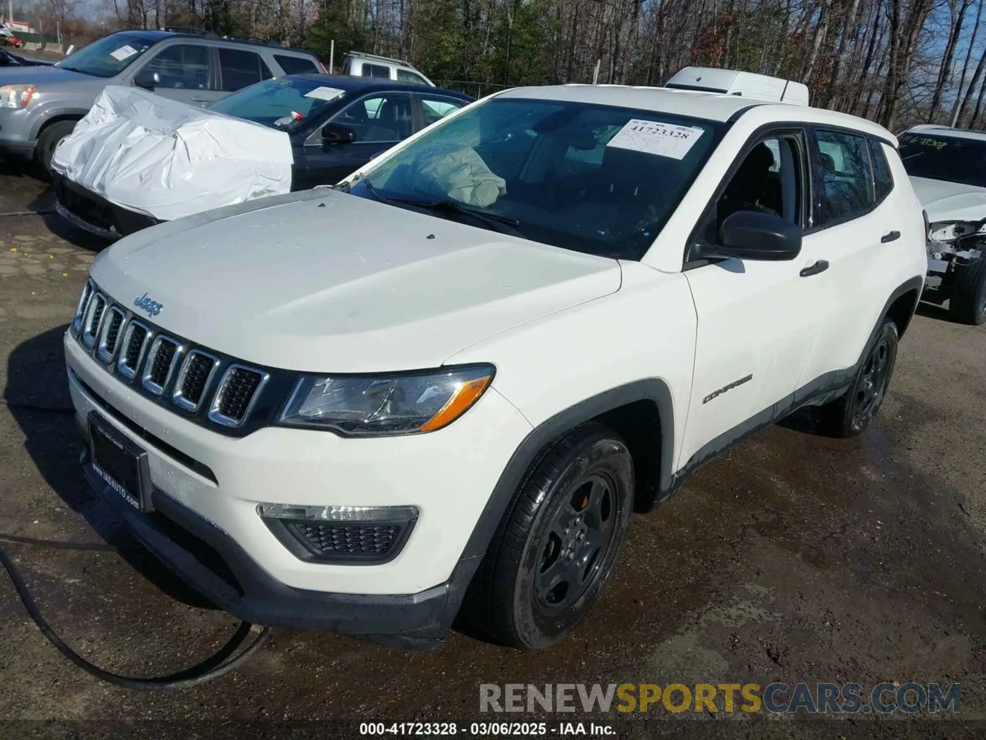 2 Photograph of a damaged car 3C4NJDAB7MT510591 JEEP COMPASS 2021