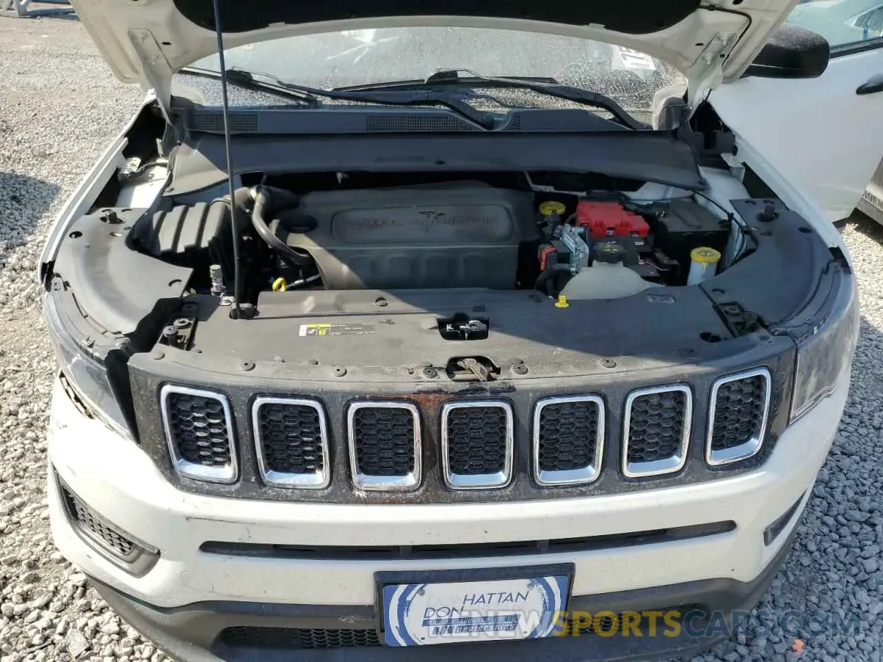 12 Photograph of a damaged car 3C4NJDAB8MT512950 JEEP COMPASS 2021