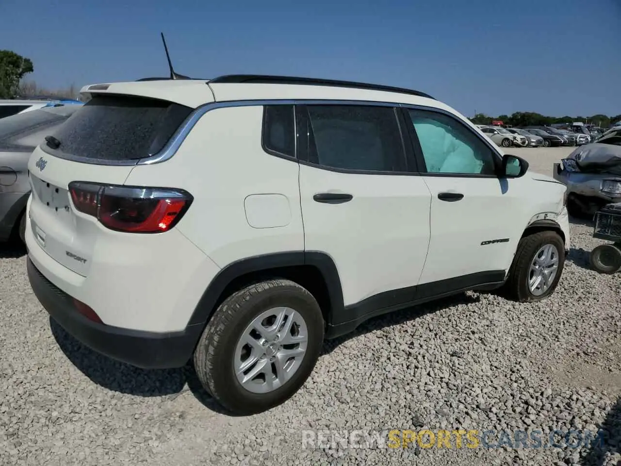 3 Photograph of a damaged car 3C4NJDAB8MT512950 JEEP COMPASS 2021