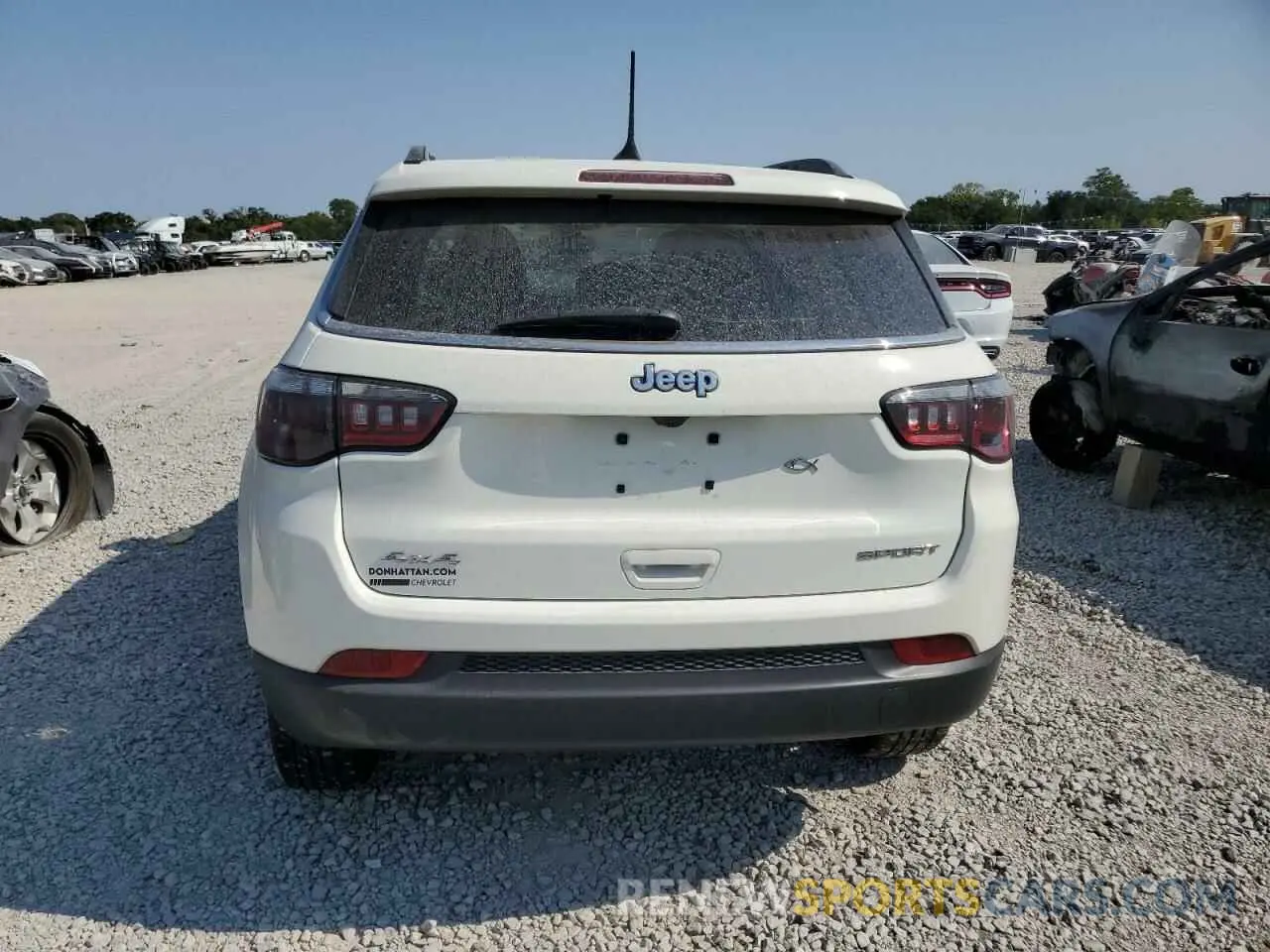6 Photograph of a damaged car 3C4NJDAB8MT512950 JEEP COMPASS 2021