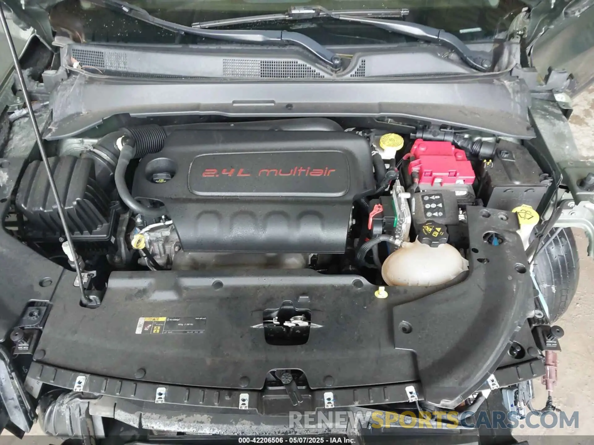 10 Photograph of a damaged car 3C4NJDAB8MT591231 JEEP COMPASS 2021