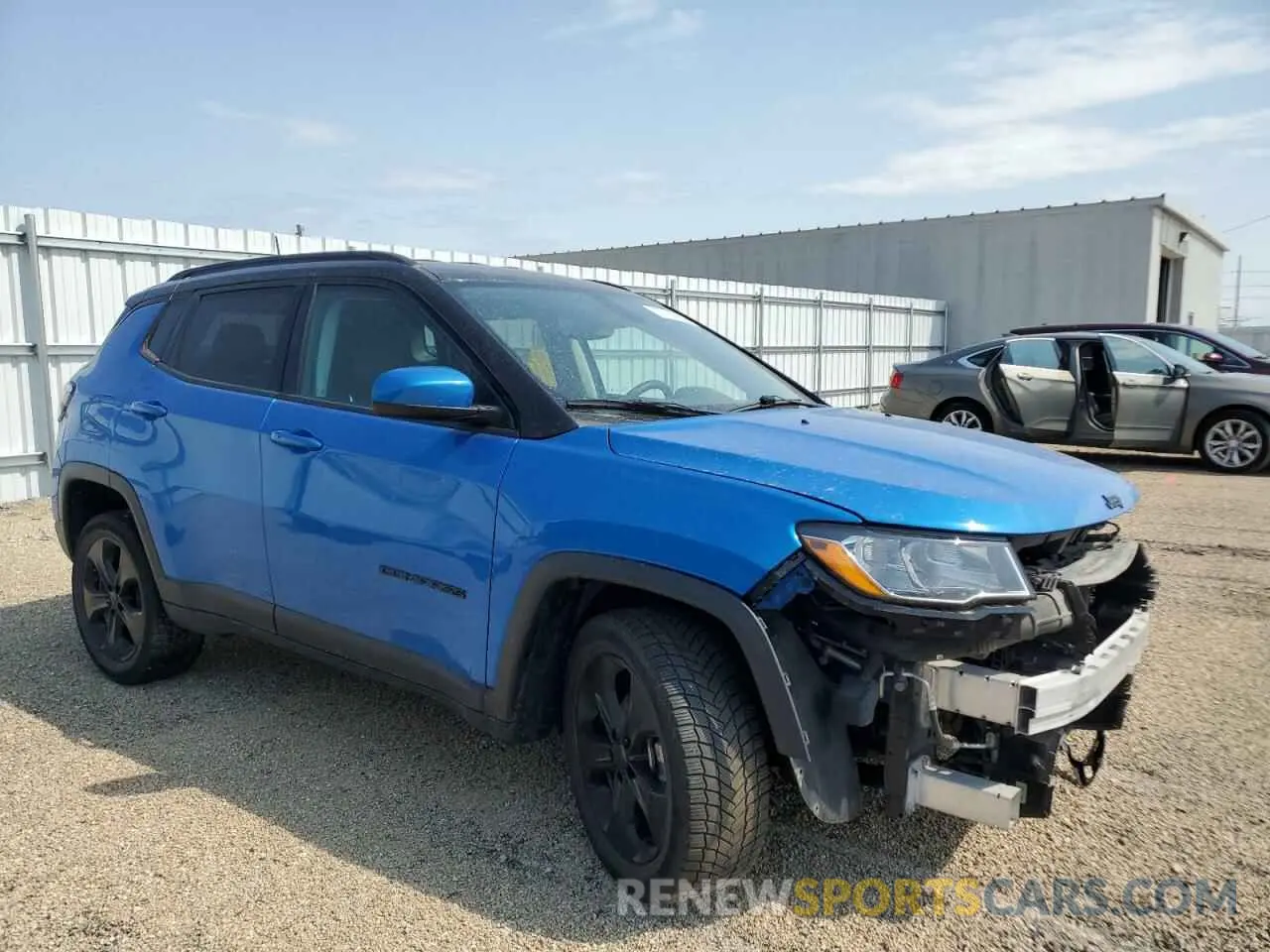 4 Photograph of a damaged car 3C4NJDBB0MT558948 JEEP COMPASS 2021