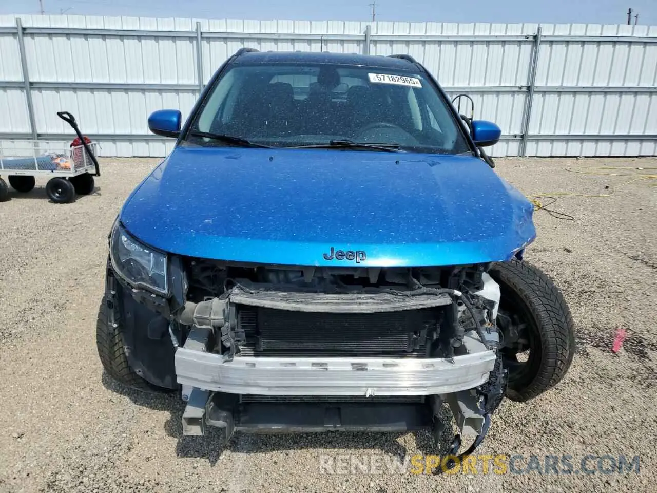 5 Photograph of a damaged car 3C4NJDBB0MT558948 JEEP COMPASS 2021