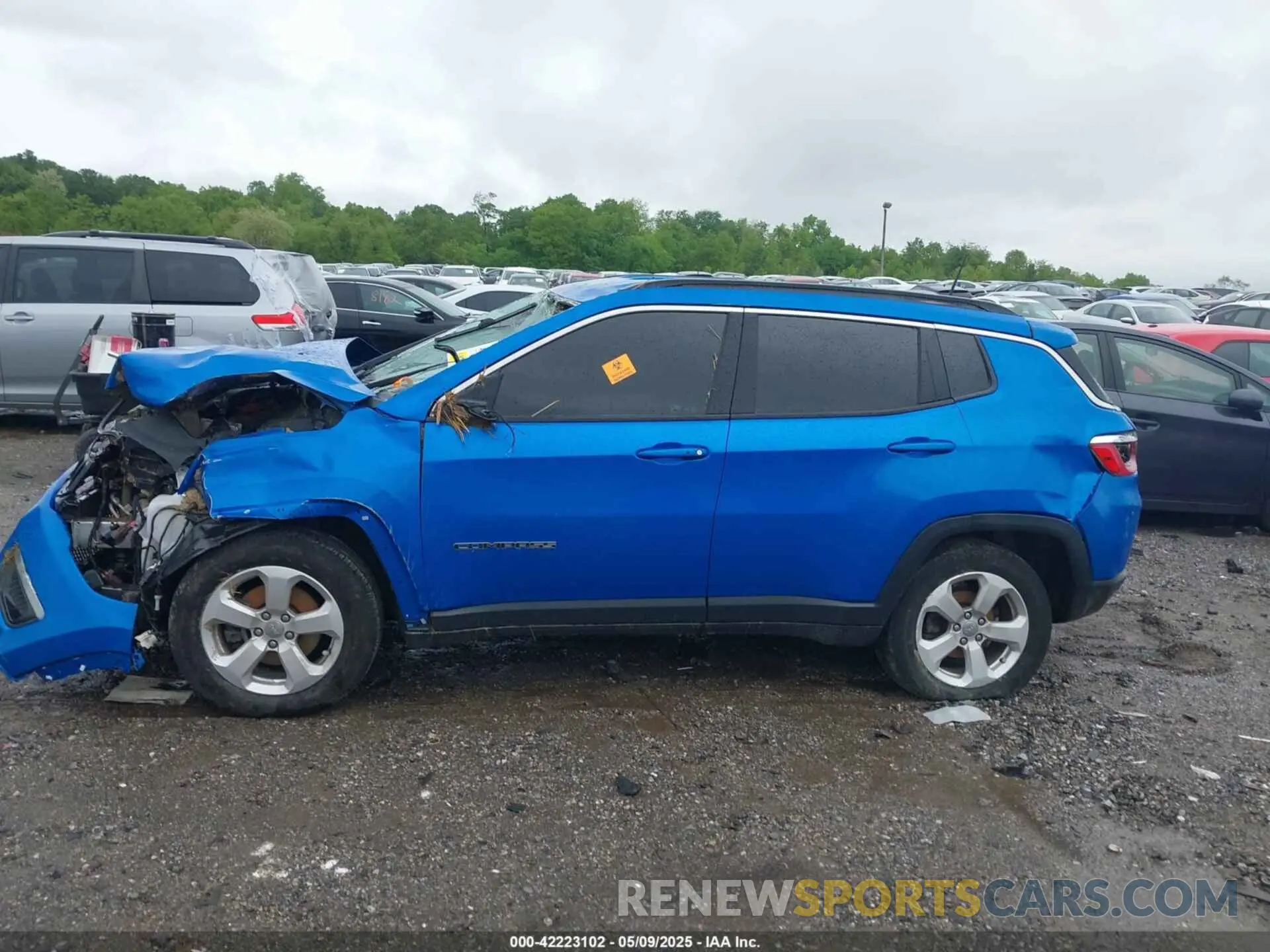 15 Photograph of a damaged car 3C4NJDBB0MT570078 JEEP COMPASS 2021