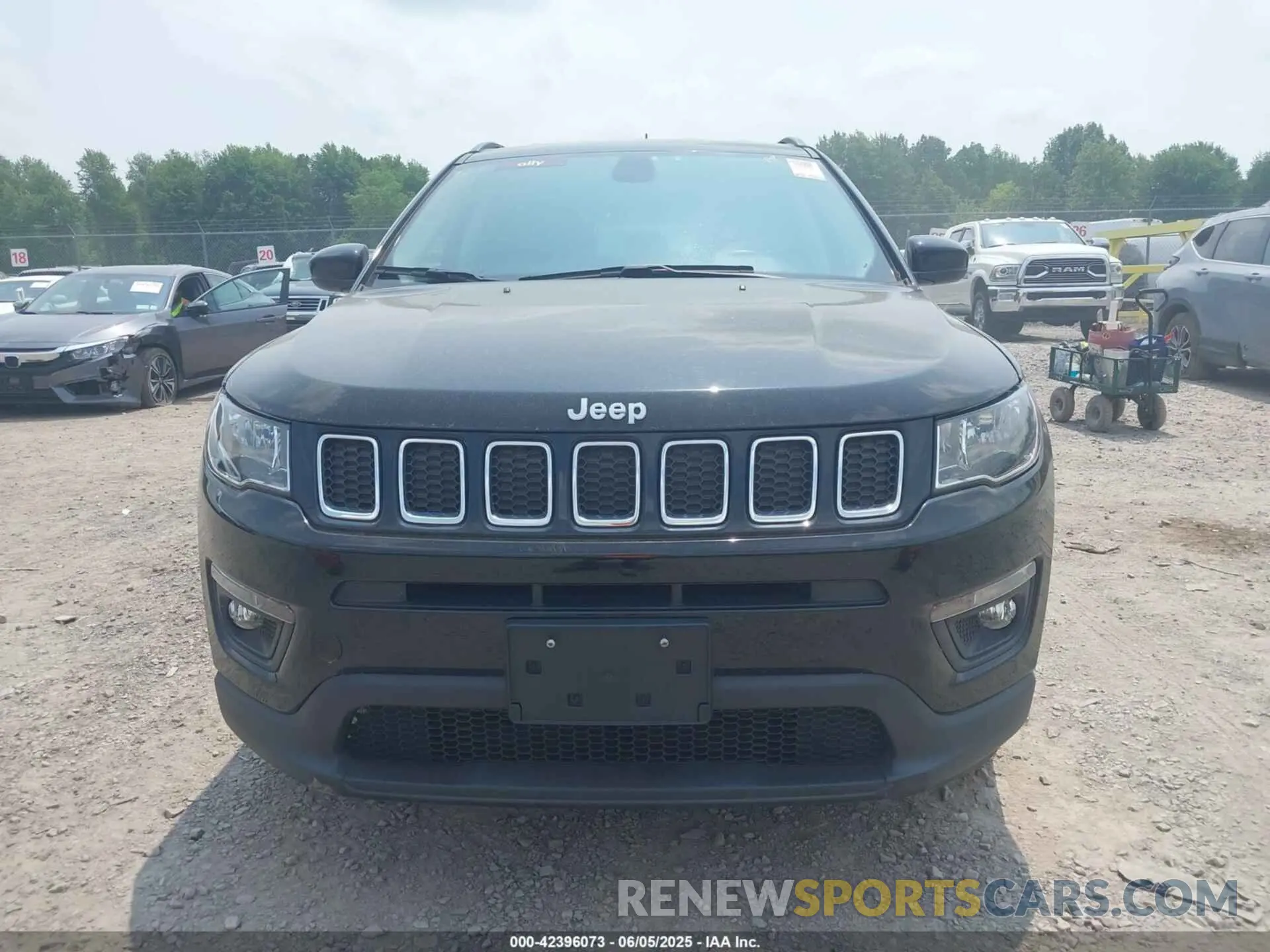 12 Photograph of a damaged car 3C4NJDBB1MT507653 JEEP COMPASS 2021