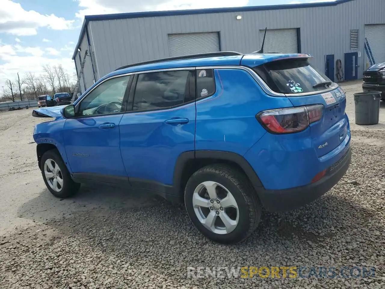 2 Photograph of a damaged car 3C4NJDBB1MT534562 JEEP COMPASS 2021