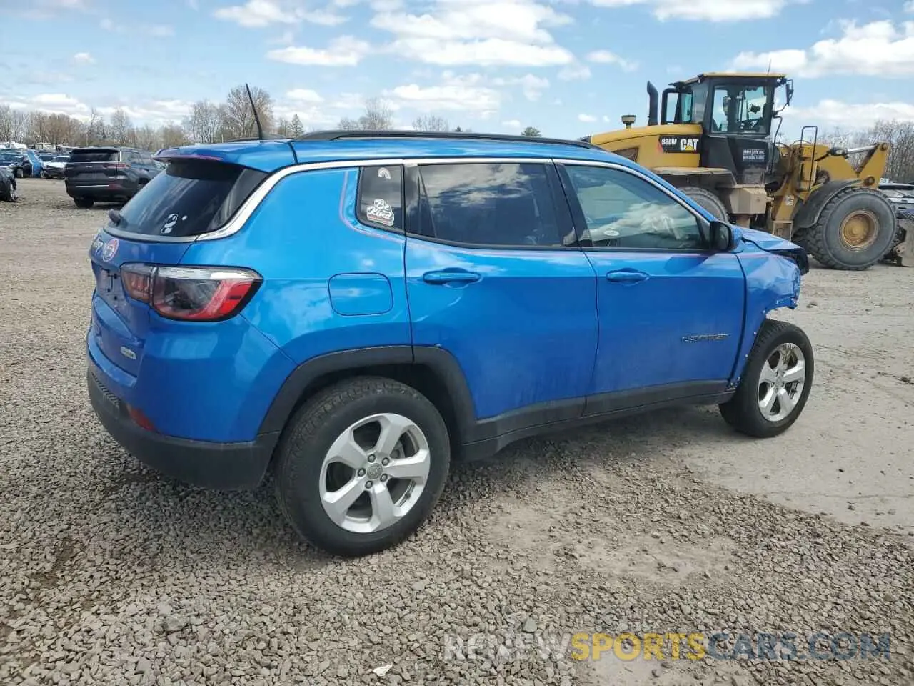 3 Photograph of a damaged car 3C4NJDBB1MT534562 JEEP COMPASS 2021