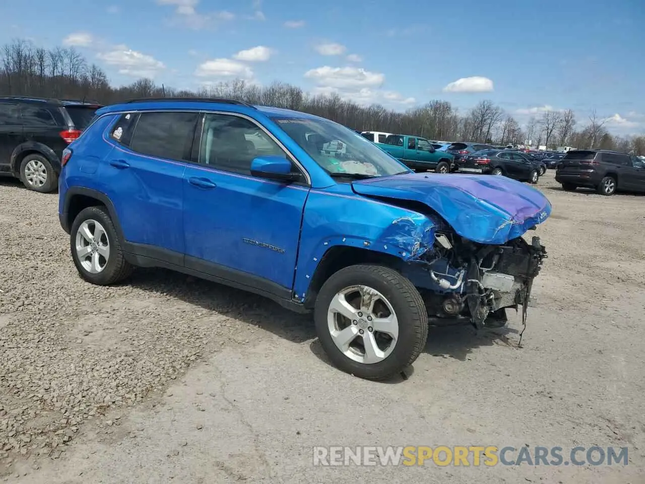 4 Photograph of a damaged car 3C4NJDBB1MT534562 JEEP COMPASS 2021